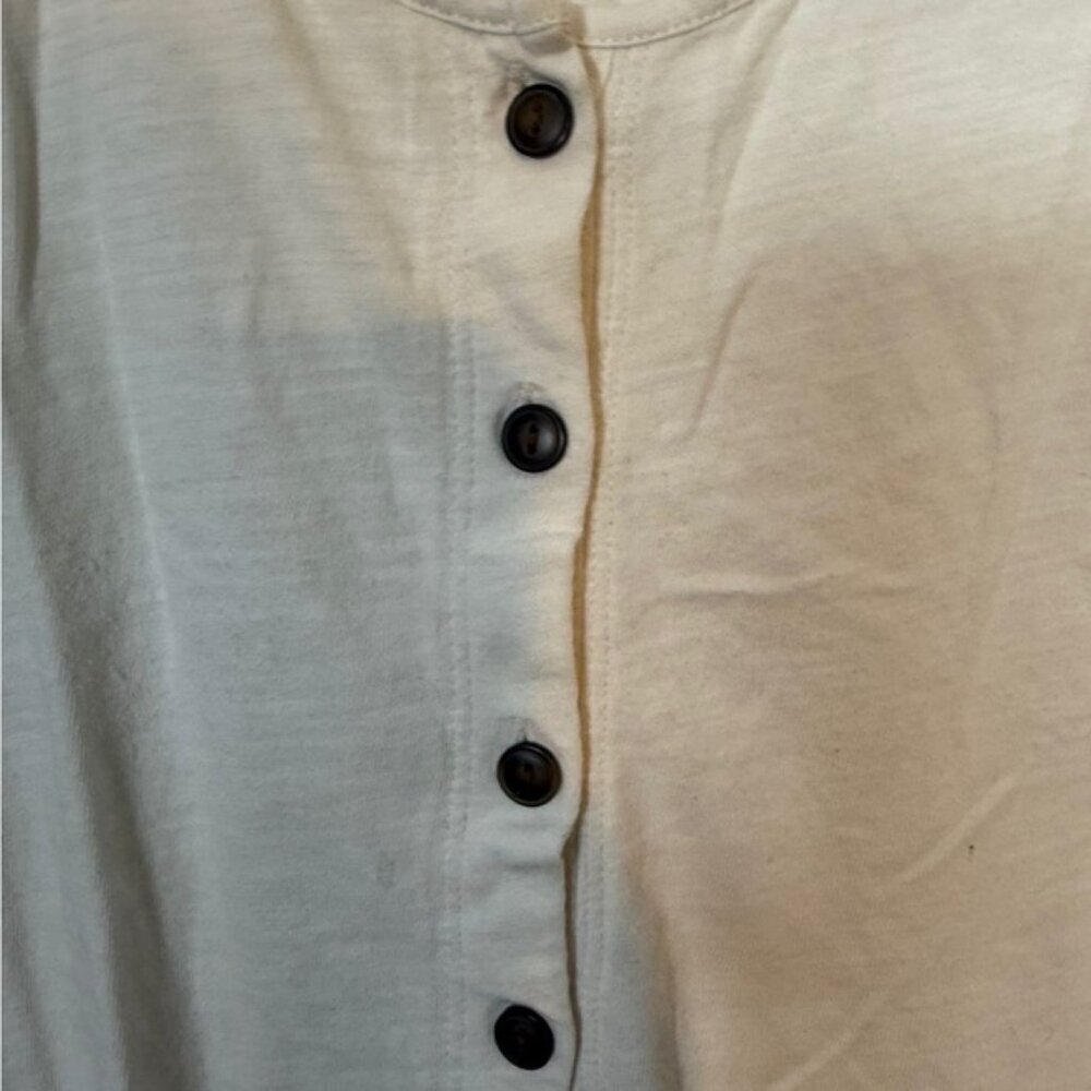 Old Navy Women’s White Button-Front Tank Top - Size S - Picture 3 of 5